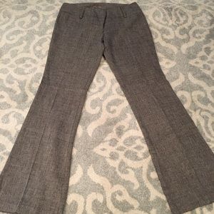 Forever 21 fitted flare brown pants xs